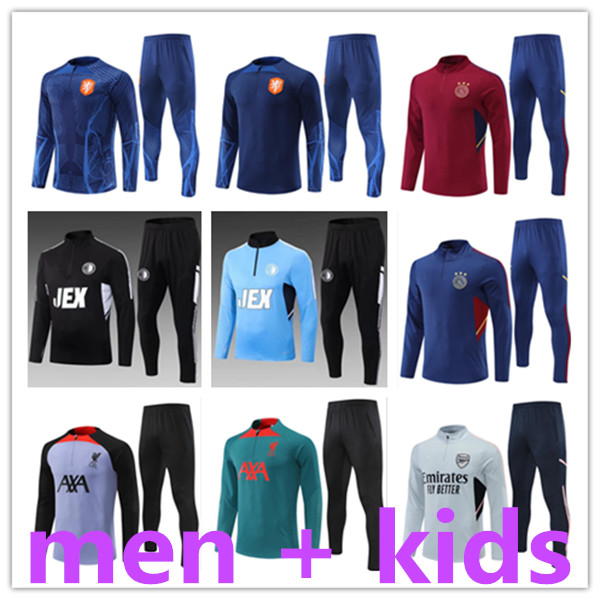 

feyenoords AjaxS Netherland jerseys tracksuit camiseta 22 23 retro maillot kids camisetas football training survetement chandal kit