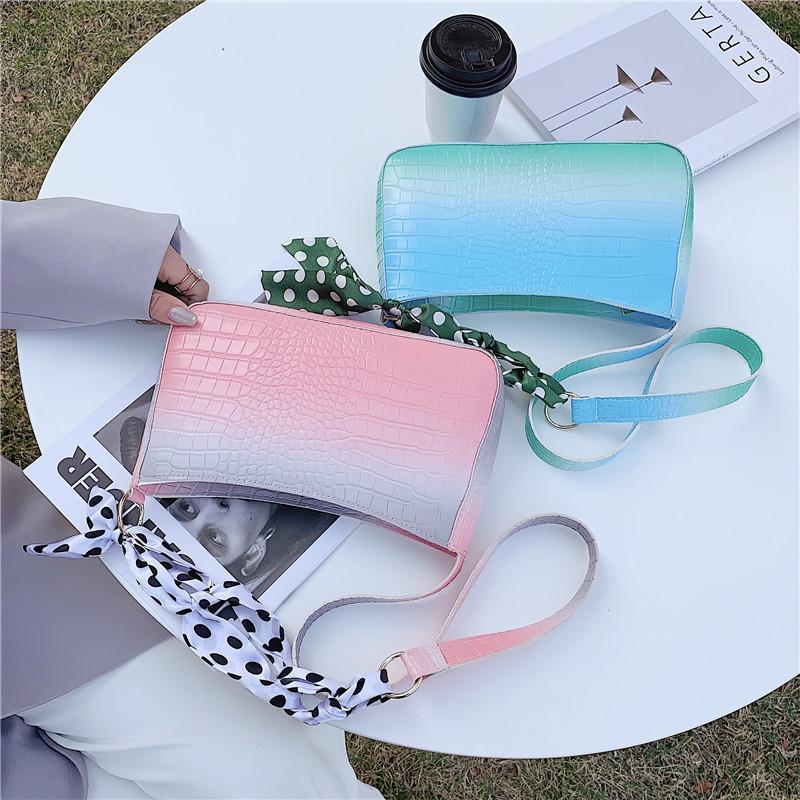 

Evening Bags Small Party Clutch Bag Beach Purse Chain Ladies Shoulder Luxury Gradient Color Korean Version Simple Women Messenger Handbag