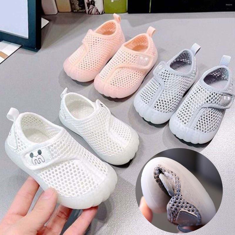 

Athletic Shoes Summer Kids Mesh Casual Children Sneakers For Boys Girls Sport Running Breathable Child Sandals Beach, Gray