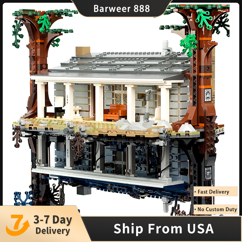 

25010 2499Pcs Movie Block Series The Upside Down Building Blocks Brick Education Toys Compatible with 75810