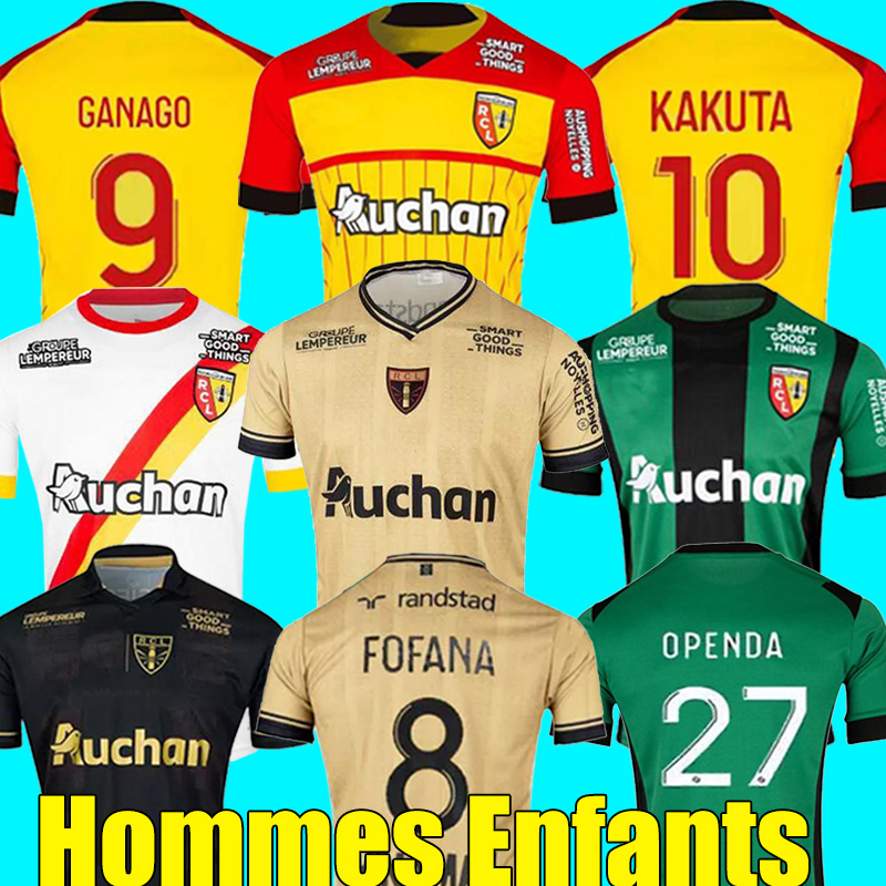 

2022 RC Lens special maillot soccer jerseys 22/23 KAKUTA OPENDA 11 GANAGO SOTOCA FOFANA GRADIT FORTES Football Shirts 2023 men kids home BUKSA CABOT BANZA POREBA 13, 22-23 third