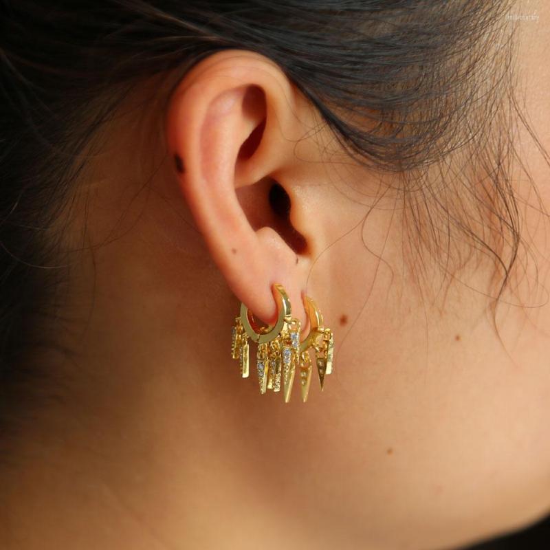 

Dangle Earrings Bohemian Golden Statement Tassel For Women Vintage Round Charm Drop Wedding Party Bridal Fringed Jewelry Gift