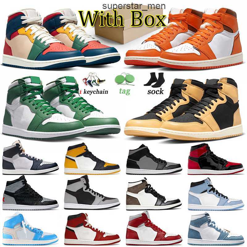 

Men Trainers J1 1 Basketball Shoes Gorge Green Jumpman 1s Sneakers Sports Offs White Chicago Lost and Found Starfish Yellow Toe Multi Color, B45 36-46 offfwhite red