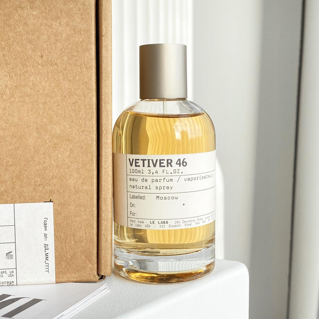 Women Perfume candles LABO Vetiver 46 Perfue favors Unisex Eau De Parfum 100 ml / 3.4 Oz Men Women Fragrance Long Lasting Spray-image-732991518