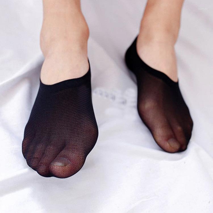 

Men's Socks Men Invisible Bean White Control Point Plastic Anti-skid Ship Comfortable Sexy Shallow Transparent Boat