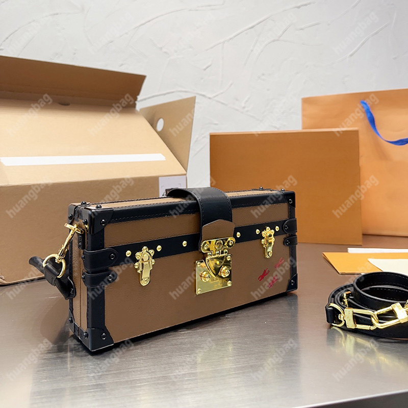 

Mini Trunk Bag Women Shoulder Bags Luxury Designer Handbag Fashion Crossbody Lady Handbags High-quality Pochette Classic Cross Body Leather Wallet Petite Purse, Increase freight