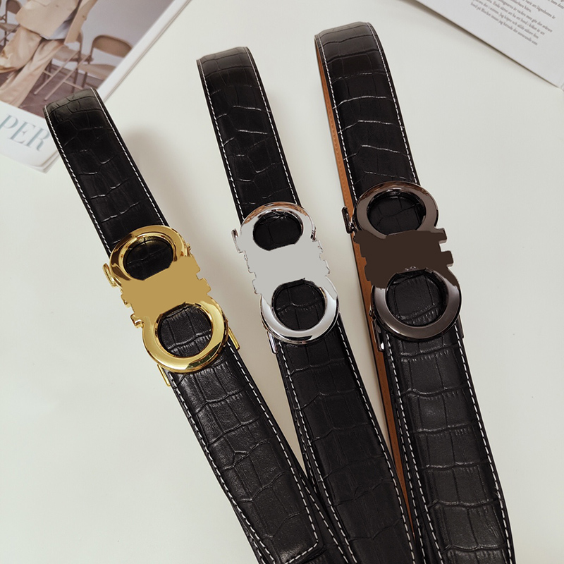 

Fashion Designers Belts For Woman Silver Gold Black Buckle Width 3.5cm Cowhide Leather Belt 3 Colors Needle Buckle Letter B 22120503, Multi