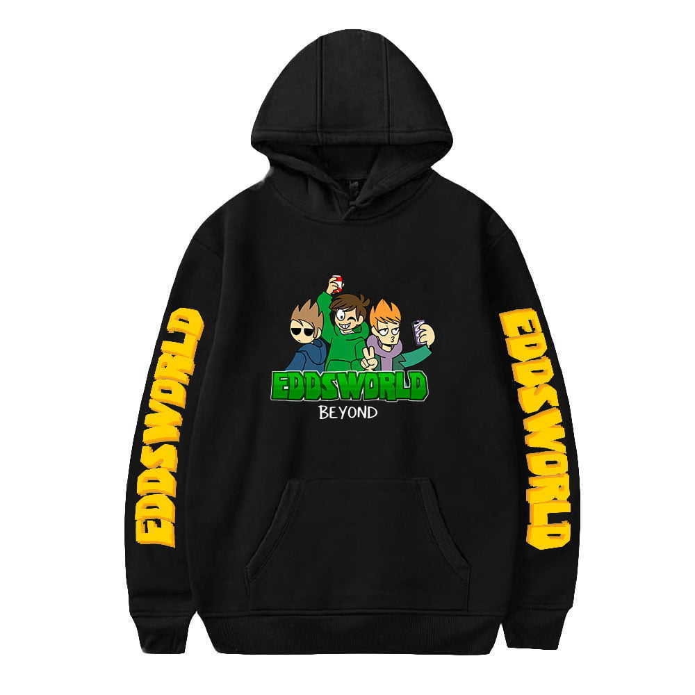 

Eddsworld Merch Hoodies Winter Men/Women Hooded Sweet Streetwear The Hooded Long Sleeve, White