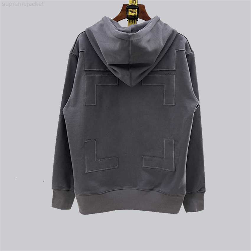 

Branded hoodie sweatshirt HD patch Back X High-quality oversized men's hooded trendy brand jacket loose coat autumn winter pullovers, Gray