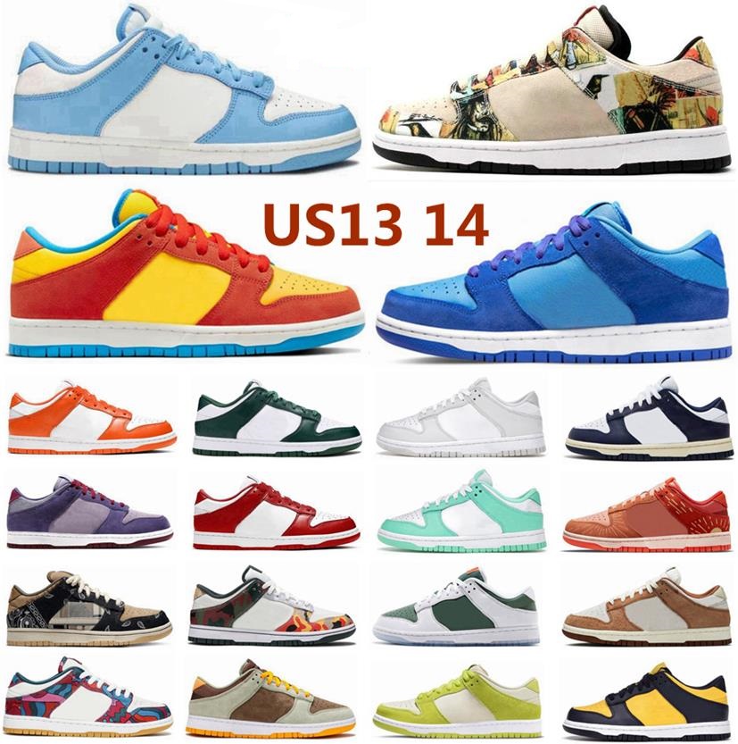 

Basketball Shoes Low Paris Sbdunks Skateboard Gold Varsity Red Panda Dunks University Blue Georgetown Michigan Orange Chunky Holiday Special Sneakers with Box, Color#9