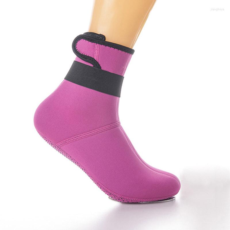 

Sports Socks Swimming 3MM Neoprene Snorkeling Shoes For Scuba Dive Beach Bootsv Non-Slip Junior Winter Swim Keep Warm, Black
