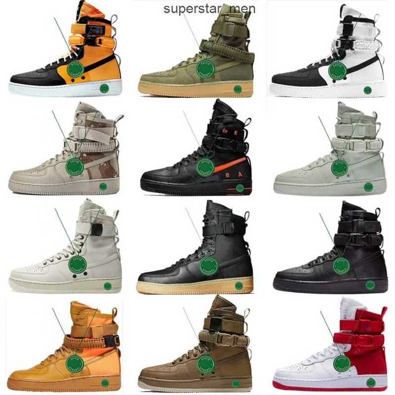 

Newest High SF Laser Orange shoes airs wmns 1 sprots mens Triple Black x white Total Golden Beige University Red Urban Utilit Mica, Color # 5