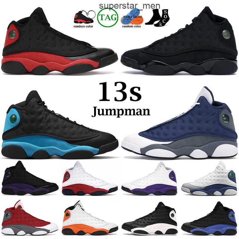 

men women basketball shoes Jumpman 13s 13 University French Blue Brave Del Sol Obsidian Red Flint He got Game Black Cat mens trainers sports