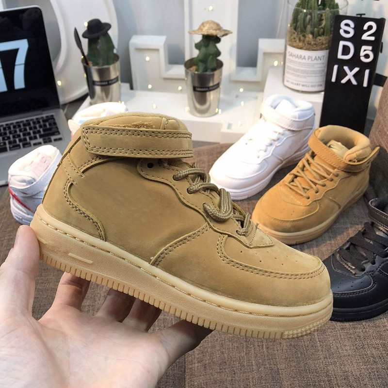 

20231 white Forse New Boys Girls Triple Kids 2023 shoes Black dark brown trainers shadow Pale Ivory Washed Coral Aurora Sapphire sneakers Designer outdoo