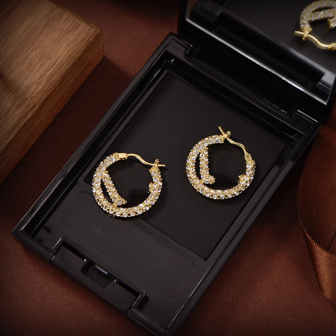 

Designer Jewelry Designer Accessories F letter Womens Luxurys Designers Earrings Women Earings hot2