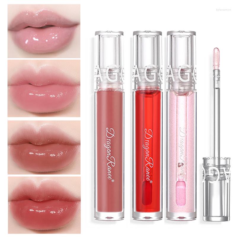 

Lip Gloss Korean Makeup Lipstick Glaze Mirror Tint Moisturizing Beauty Lasting Girly INS Cosmetics, As shown