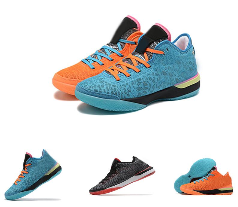 

NXXT Gen Low LeBrons Basketball Shoes yakuda Training Sneakers sports wholesale popular sportswear for gym, Blue orange