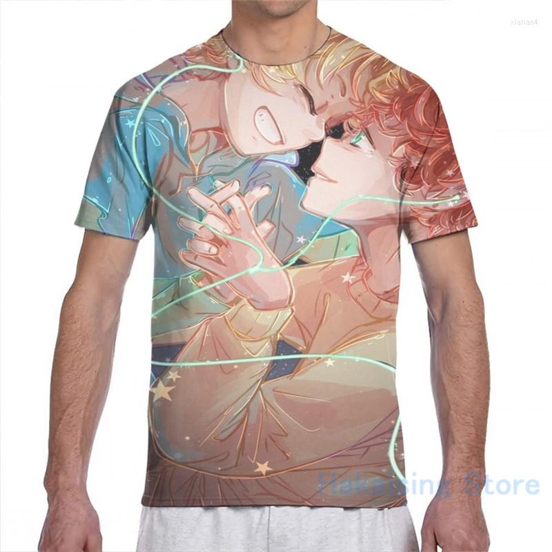 

Men's T Shirts Mystic Messenger - Yooran Stars Men T-Shirt Women All Over Print Fashion Girl Shirt Boy Tops Tees Short Sleeve Tshirts, 2-women