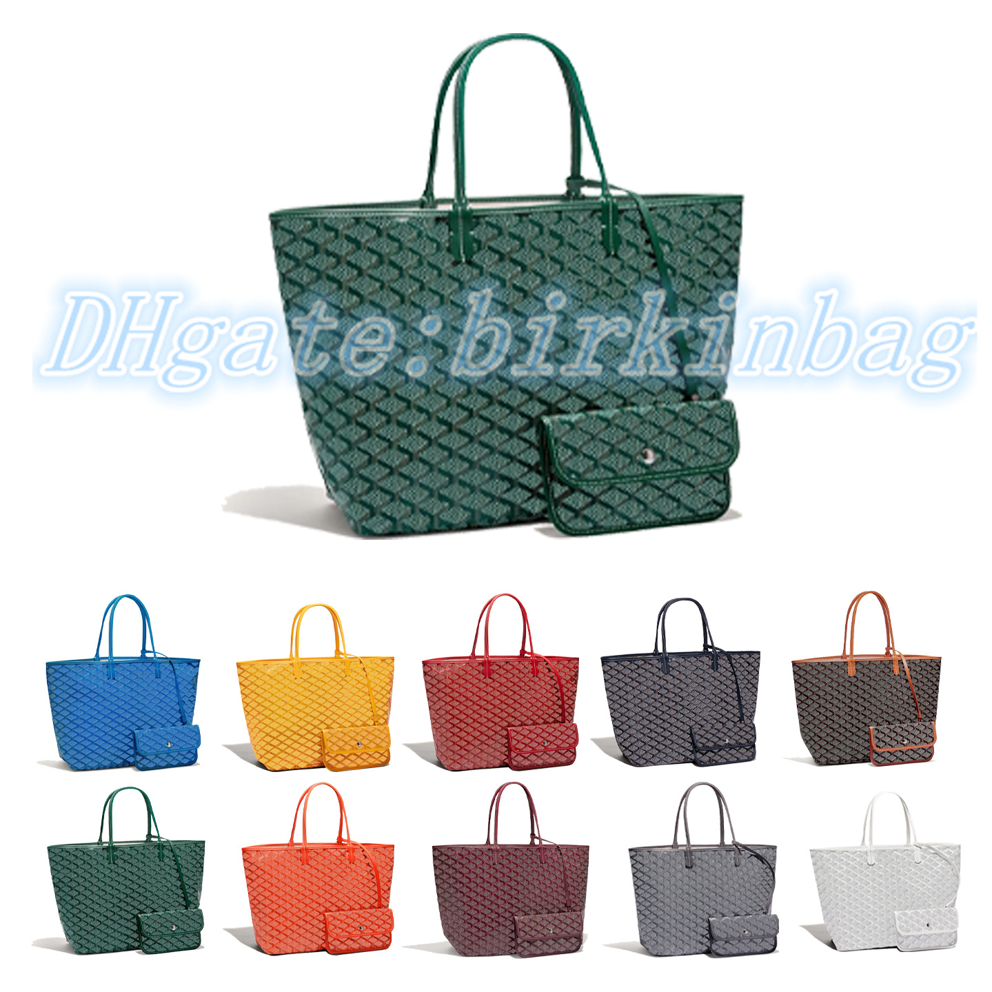 

Luxury Goya Anjou tote satchel Bags mens womens Designer Wallets purses CrossBody weekend handbag trunk Genuine leather Shoulder clutch work package Shopping Bags, Carton