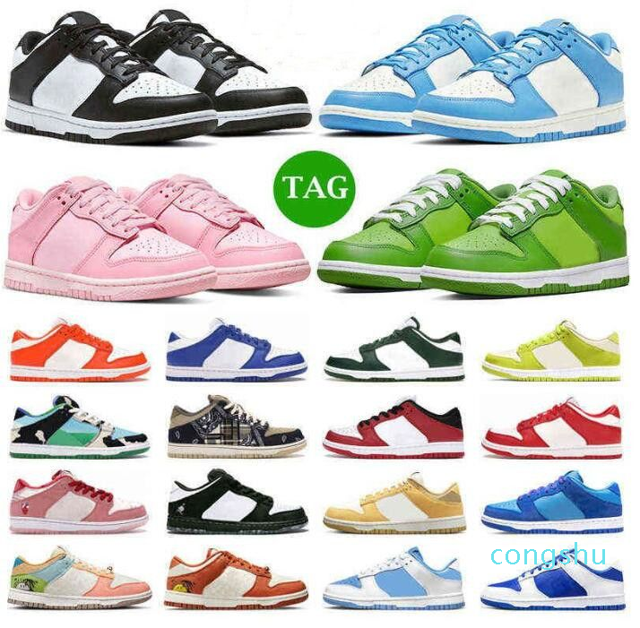 

2023 New Low Men Women Casual Shoes Lows Designer Panda Sb Chlorophyy Valentine Day Pink Offs White Black Curry Cactus Jack Lows Disrupt ACG Goldenrod