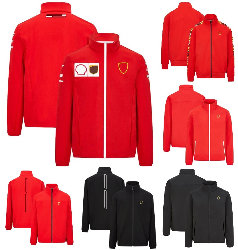 F1 Hoodie Formule 1 Racing Team Uniforme Sweatshirt Spring Autumn Men's Fashion Zip Up Jacket New Car Fans Sweat à capuche surdimensionnée Tops