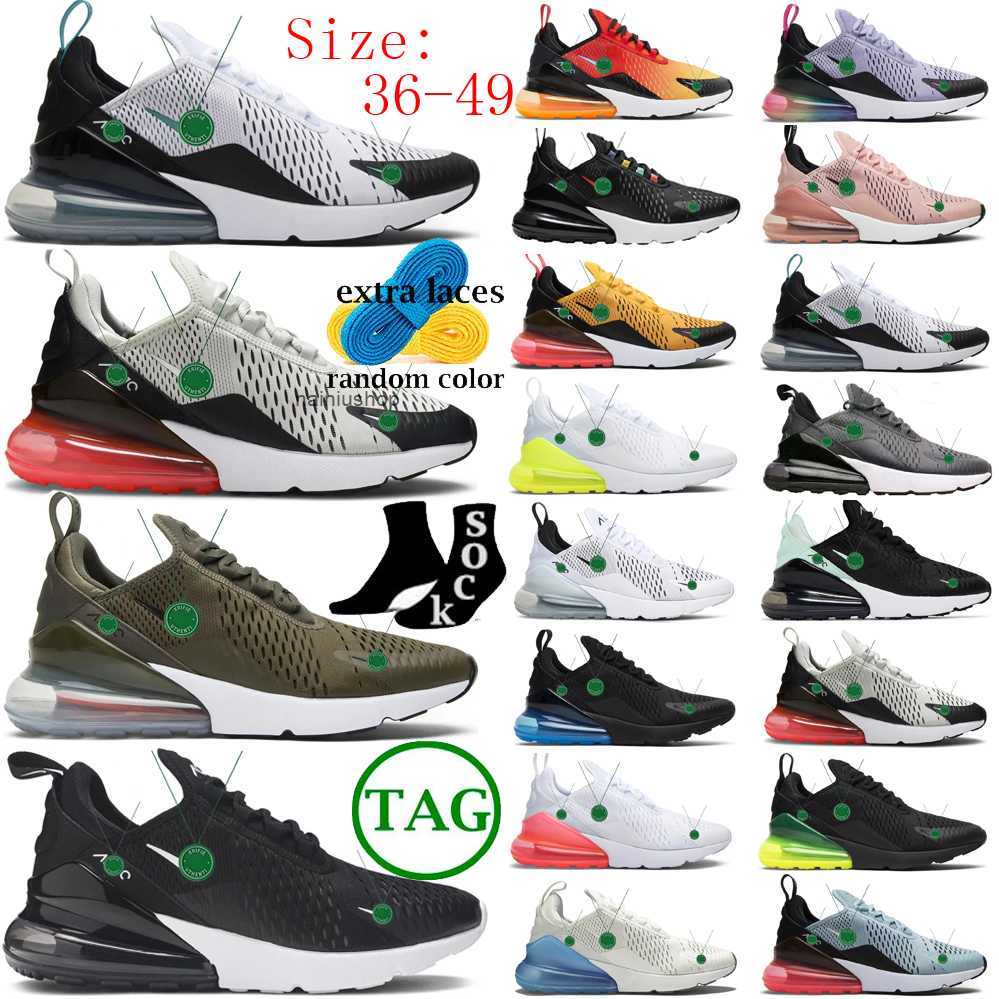 

2023 White x Cushion Sneakers Mens womens Shoes Trainer 27C Sports 270S Rainbow Heel Road Star Bhm Iron Cny 270 Tiger Photo Blue Medium Grey, Color # 23