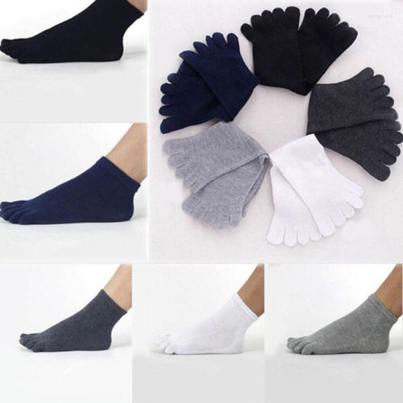 

Men's Socks 1 Pair Unisex Men Women Sports Ideal For Five 5 Finger Toe Shoes Sale, Black