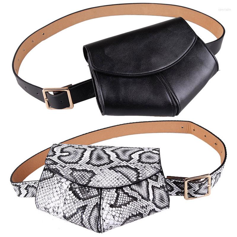

Belts Women Waist Pack Leather Fanny Luxury Belt Bag Crossbody Bags For Casual Chest Female Purse, White