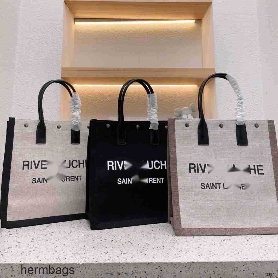 

Shopping Rive 2022 Bags Wholesale Designer Canvas River Gaucher Leather Super Large Capacity Travel for Men and Women