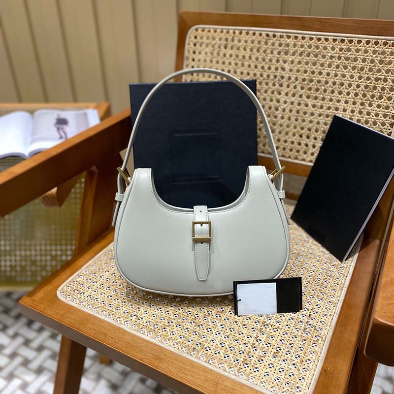 

Plain designer Armpit bag Genuine Messenger composite bag wallet Artwork Luxurys women handbags ladies shoulder tote female large capacity pu leather purse, White1