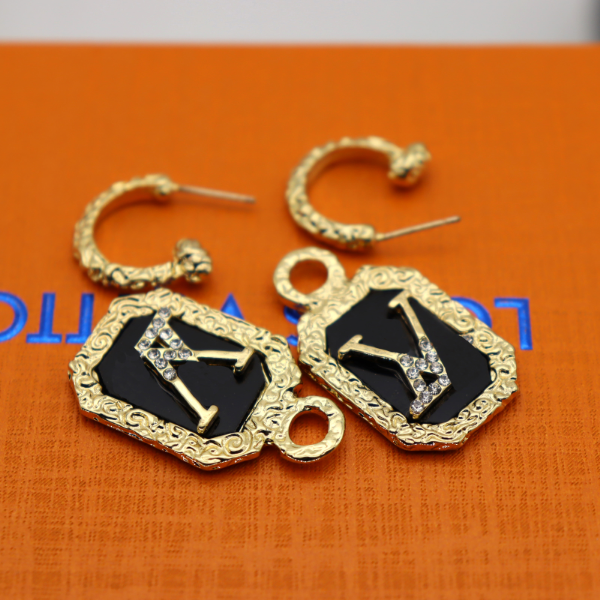 

Retro Charm Designers Gold Earings Earrings Designer Women Bow Diamonds Party Wedding Rhinestone Birthday Gift Luxury Classic Brand European American Removable