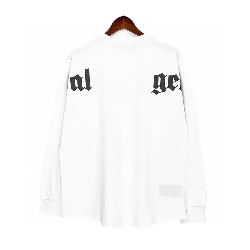 

Angels Men' T Shirts Letter Logo Loose Casual Unisex Round Neck Long sleeve Men Women Lovers Style Fashion Trend Casual Shirt Palm Printing t-shirt 06