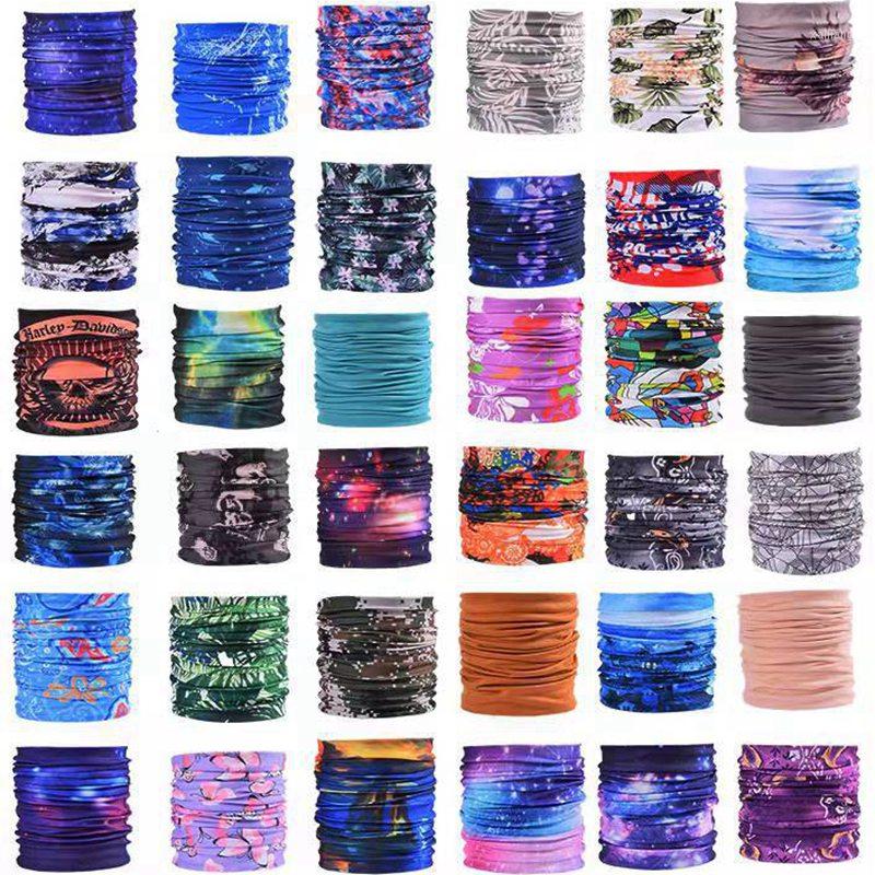 

Scarves Printing Graffiti Outdoor Face Protection Unisex Neckerchief Cycling Sun Spring Summer Men Scarf Soft