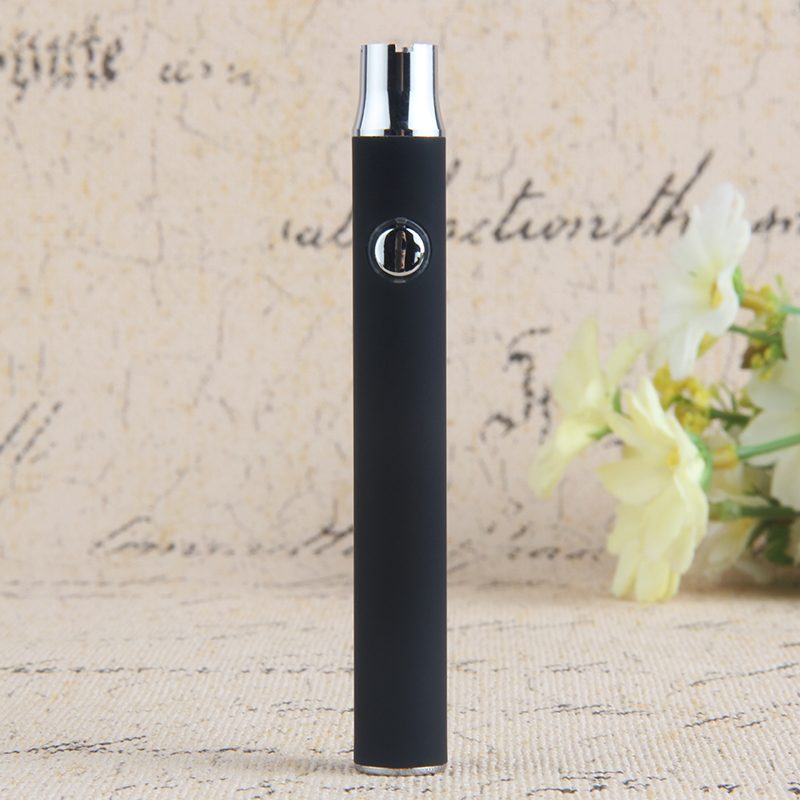 

4Pcs MOQ Slim Electronic Preheat Vape Battery VV Vape Pen Voltage Adjustable Electronic Cigarette Vaporizer Pens Micro USB Charger, Red