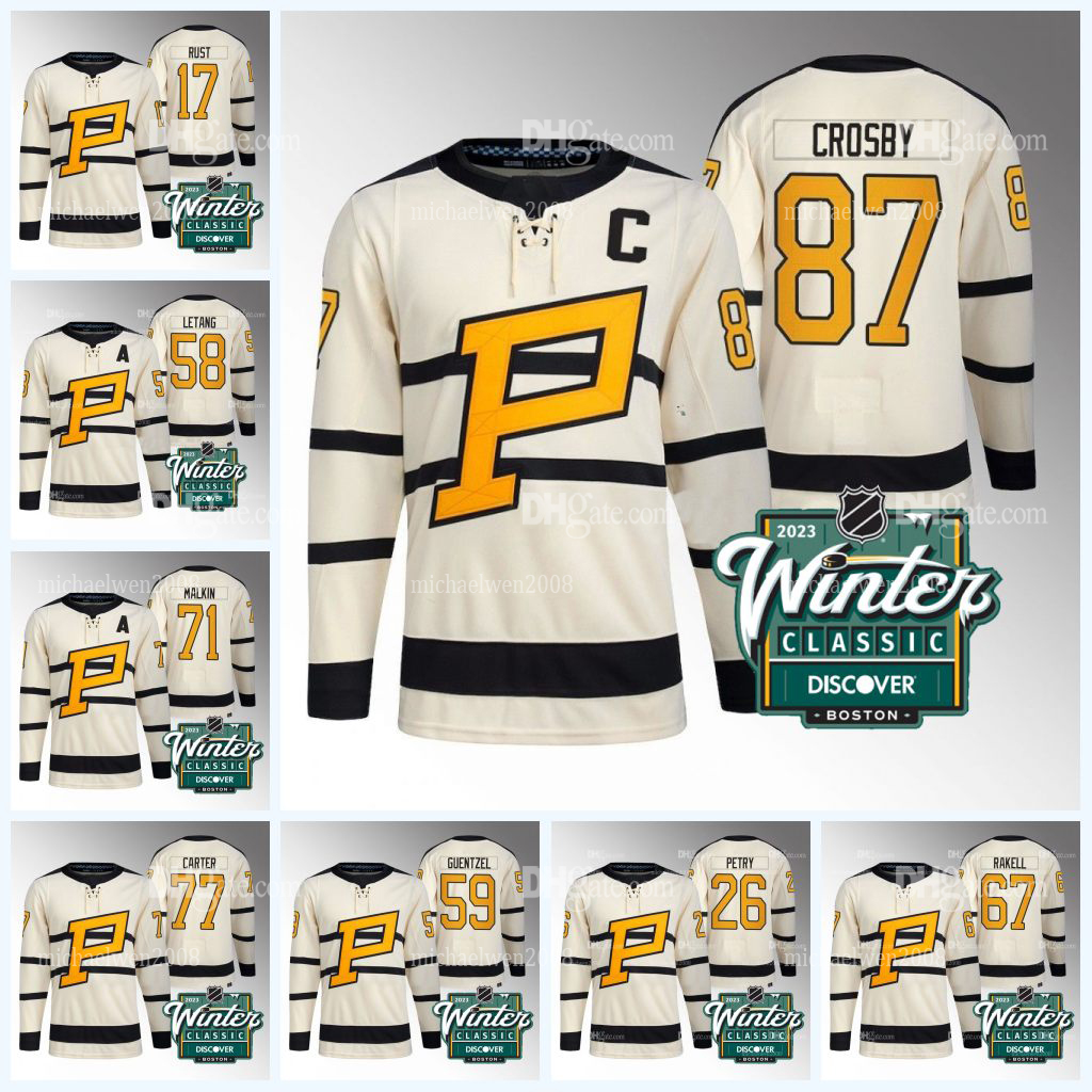 

Penguins 87 Sidney Crosby 2023 Winter Classic Jersey Pittsburgh Kris Letang Evgeni Malkin Bryan Rust Jeff Carter Jeff Petry Jake Guentzel Rickard Rakell, Custom any name any number