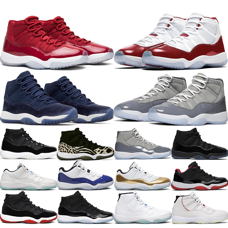 

Cherry 2023 11 Men Basketball Shoes Bred High Cool Grey Jumpman 11s Concord 45 Gamma Blue J11 Heir Womens Mens Trainers Sports Sneakers Tennis