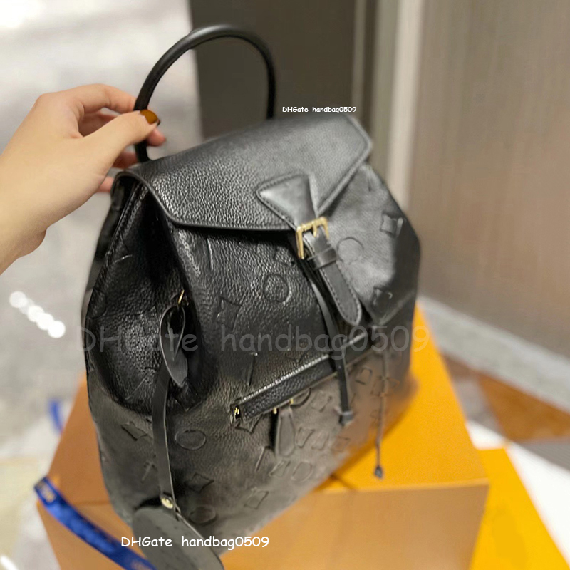 

Designer Backpack Schoolbag Top-quality mini backpack canvas school lvs bags fashion women rucksack genuine leather shoulder bag female knapsack backpacks, Black