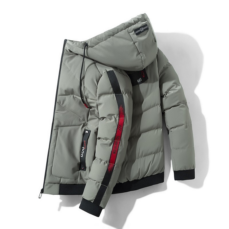 

Men s Down Parkas Men Hooded Jackets Winter Coats Casual Jaquetas Fashion Male Slim Fit Thicker Warm Winer Size 4XL 221206, Black