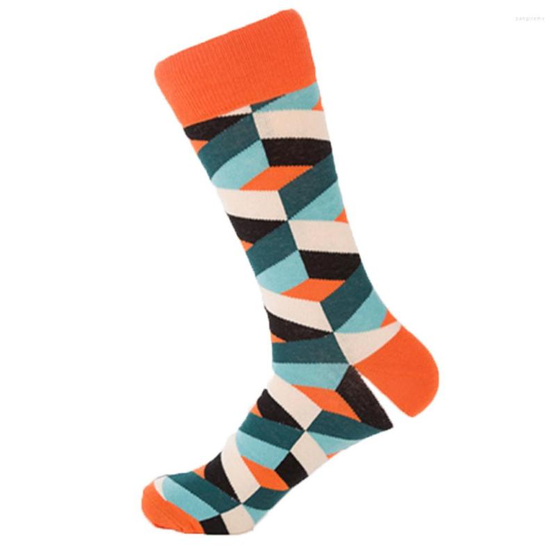 

Men's Socks Colorful Combed Cotton Trendy Wedding Funny Casual Crew Skateboard Novelty Gifts Christmas 5, Black