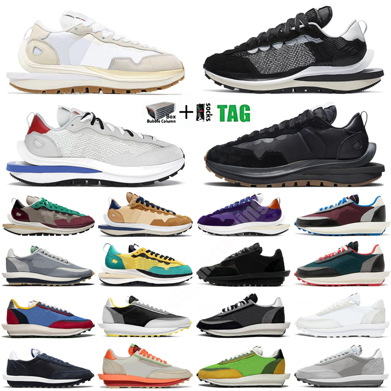 

2022 Sacaissd waffle VaporWaffle men women running shoes pegasus fragment Undercover LDWaffle ld Pure Platinum white Trainers Sports Sneakers, Color 23