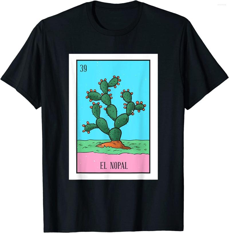 

Men's T Shirts El Nopal Card Gift The Cactus O-Neck Cotton Shirt Men Casual Short Sleeve Tees Tops Harajuku Streetwear, Xgm40669