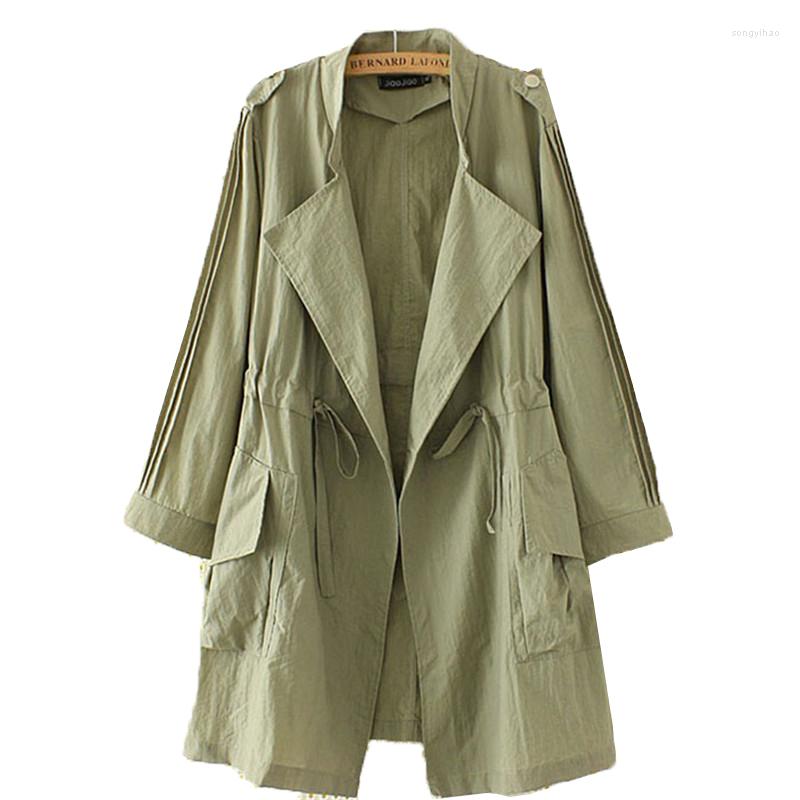 

Women's Trench Coats Women's Coat 2022 Spring Autumn Windbreaker Long Section Loose Casual Sun And Windproof Outwear Cardigan A71, Pink