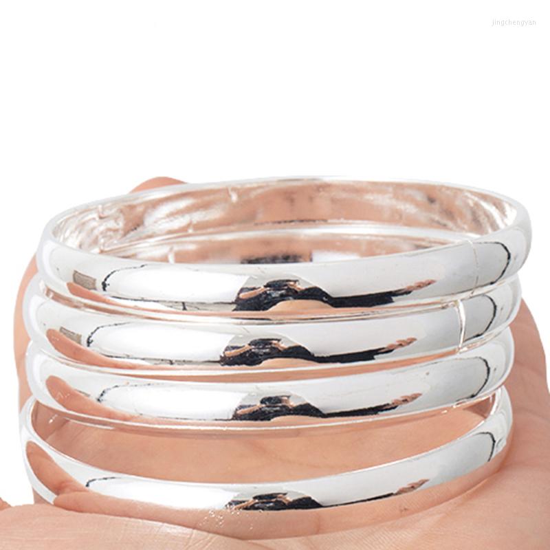 

Bangle Dubai Silver Banglesfor Women Bride Jewelry Gold Color Ethiopian Bangles African Middle East Bracelets