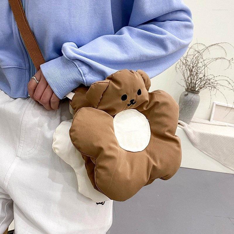 

Evening Bags High Quality Genuine Cute Flower Doll Small For 2023 Korean Version Ins Student Female Cross Body Versatile Gir, Blue