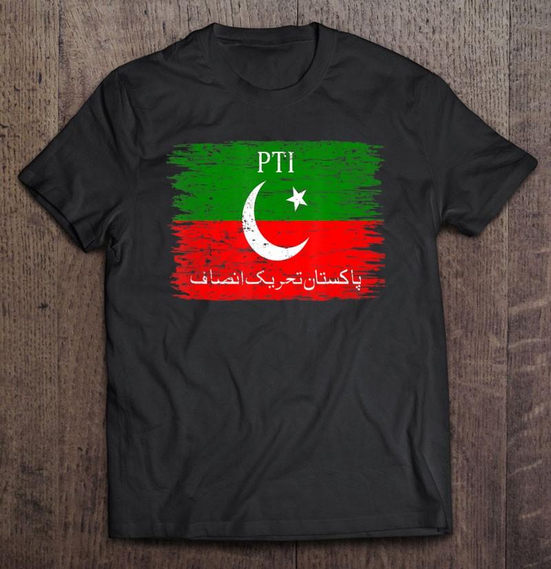 

Men's T Shirts Pti Flag Imran Khan Pakistan Pakistani Pride Vintage Shirt For Men Tshirt Women Anime Clothes, As show