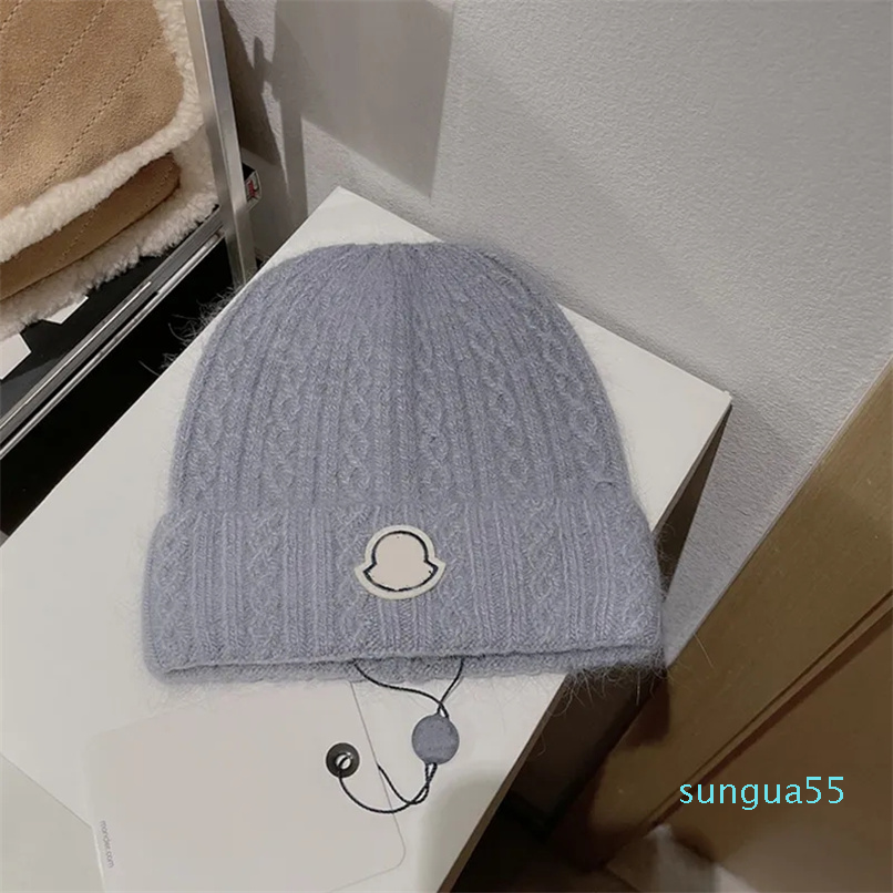 

Beanie/Skull Caps Designer Winter Hats Mens Caps Womens Cashmere Wool Hat, Multi