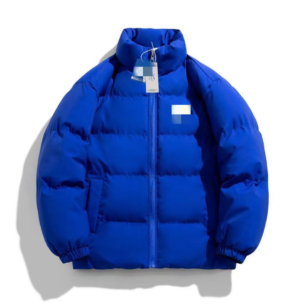 

2022 NY New Designer Letter Print M--b winter puffer Parkas couple coat tops thickening warm Stand-up Collar Bread Jacket for men or women, White