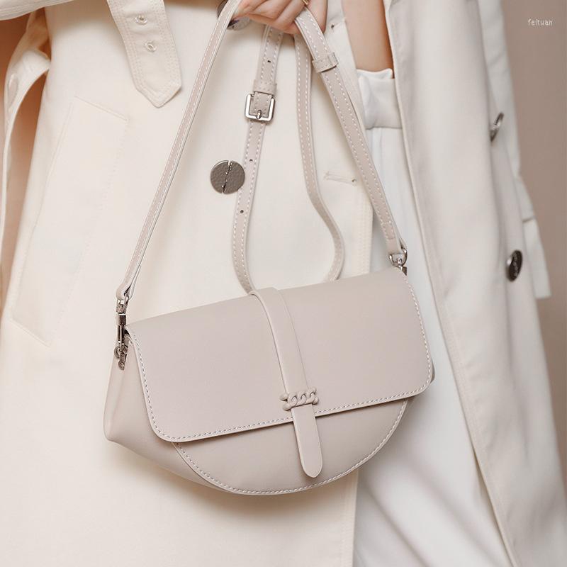 

Evening Bags Luxury Genuine High Brand Quality Direct Sale Of 2023 Leather Fashionable And Versatile Shell Dumpling Net Red One Shoulder, Beige