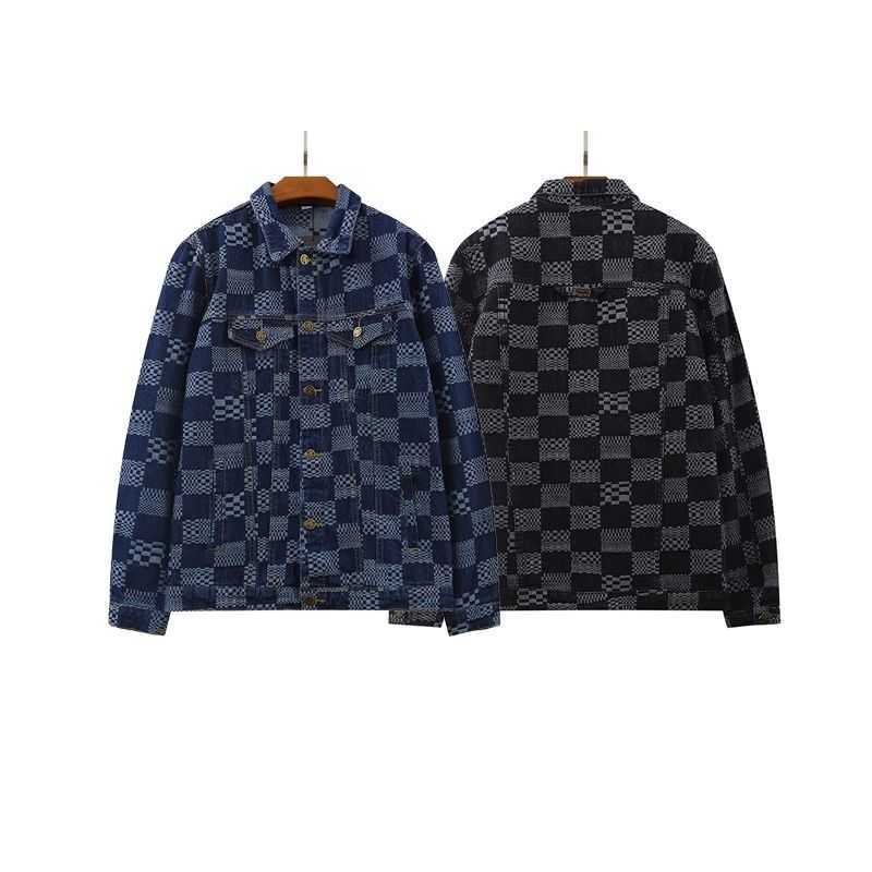 

Women Designer Jackets Men Trendy Galleryes Print Workwear Denim Coat Galleries Washed Dept Letter Embroidery Loose Pockets Fall Trend 6FHI, Blue 2560