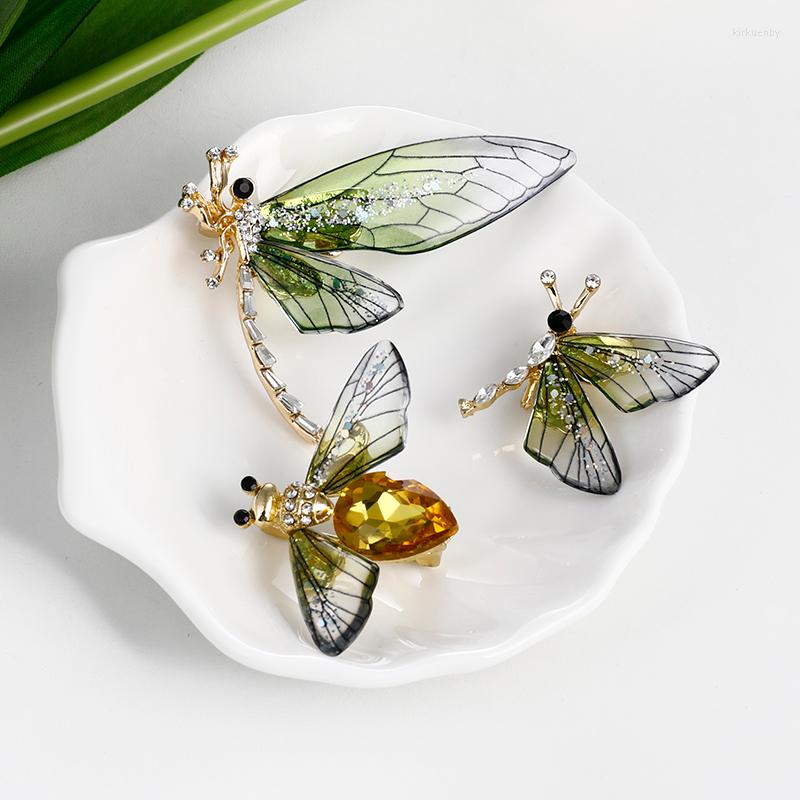 

Brooches EASYA Women's Luxury Charm Jewelry Crystal Kawaii Anime Vintage Prom Party Dress Decoration Gift For Girlfriend